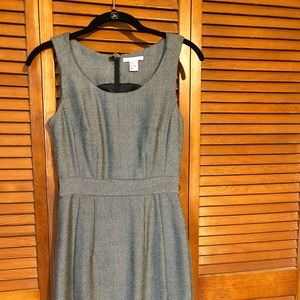 H&M Herringbone Black & White Dress - Size 2